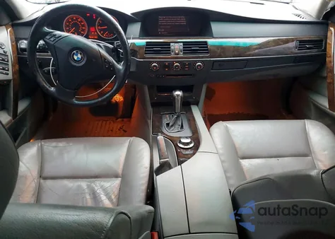 2005 BMW 530 I z USA, uszkodzony, nr VIN WBANA73555CR57424